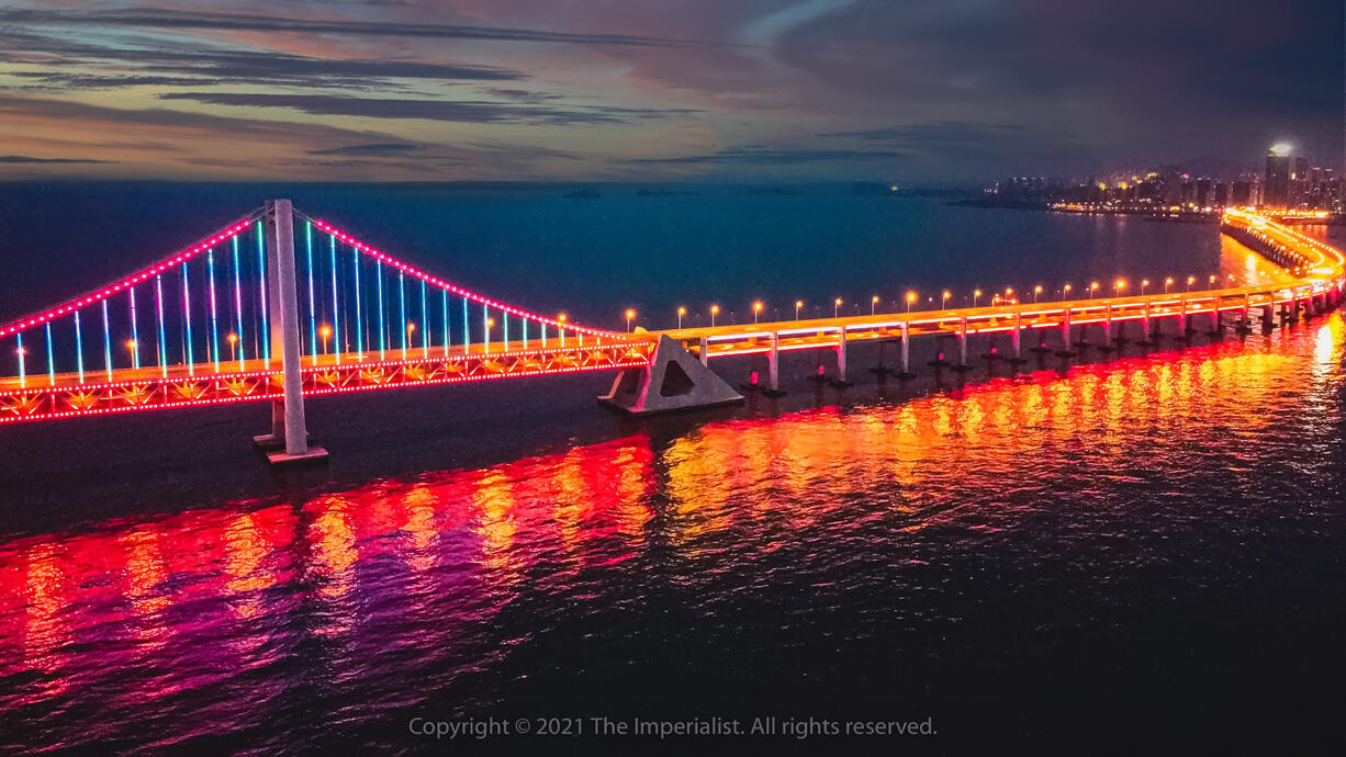 Xinghai bridge, Dalian